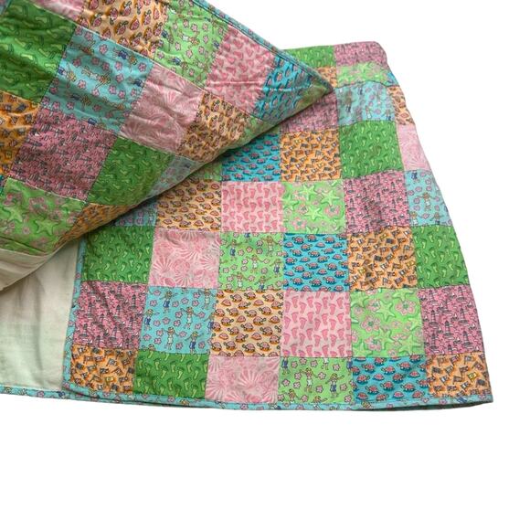 Vineyard Vines Patchwork Nautical Beach Themed Skirt - Picture 5 of 9